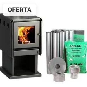 Home Pack Estufa Limit 350 + Kit de Instalación